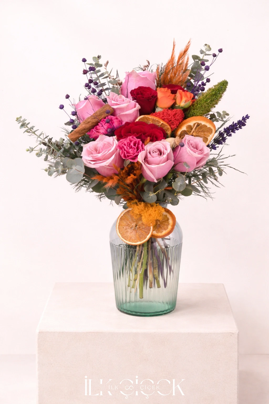Autumn Blush Vase