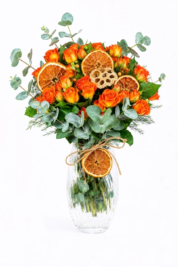 Orange Gazebo - Turuncu Çardak Güller